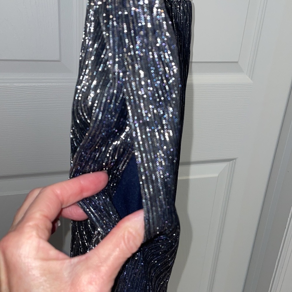 NWT Banana Republic Crop Metallic Jumpsuit Size XS - Picture 8 of 9